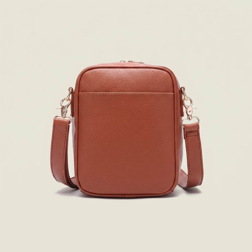 The Luxe Vegan Leather Crossbody