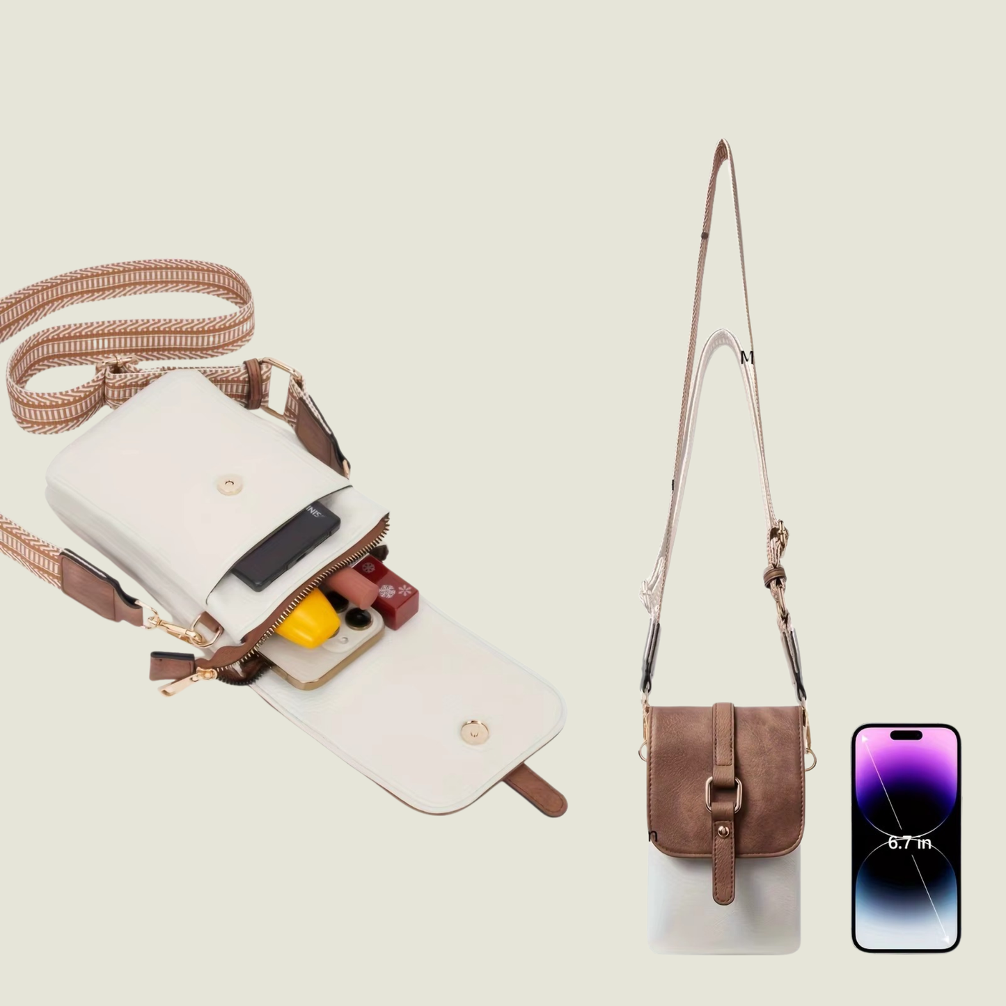 The Willow Multi-Pocket Crossbody
