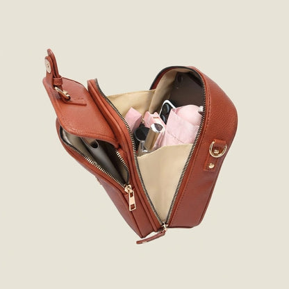 The Luxe Vegan Leather Crossbody