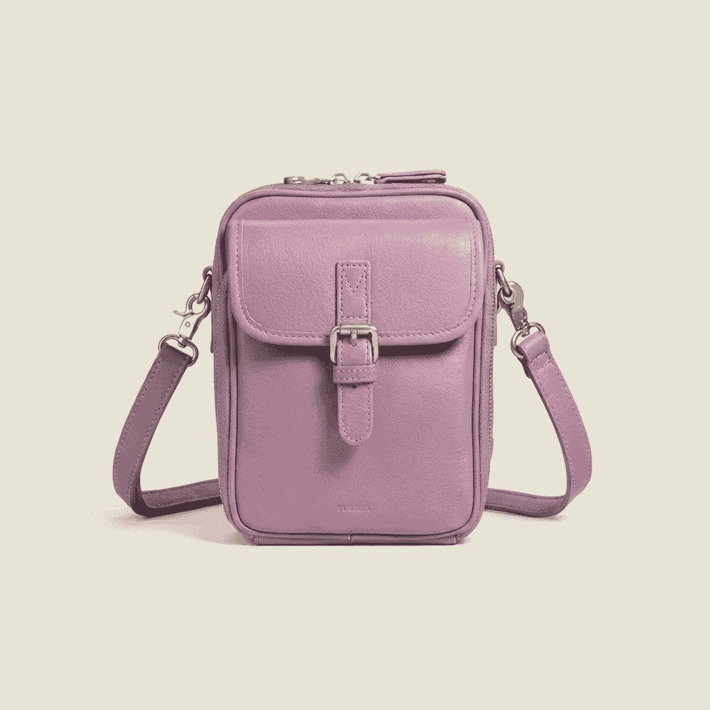 The Luxe Vegan Leather Crossbody