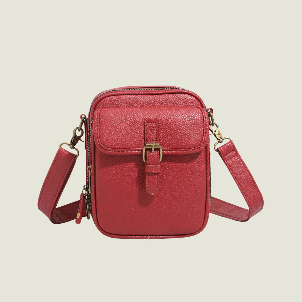 The Luxe Vegan Leather Crossbody