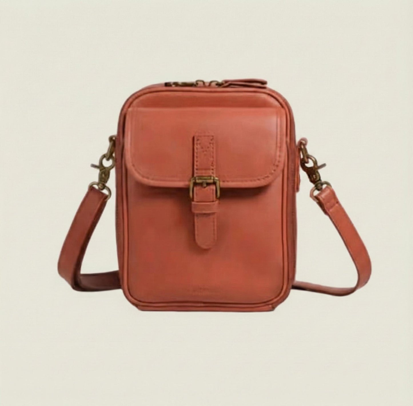 The Luxe Vegan Leather Crossbody