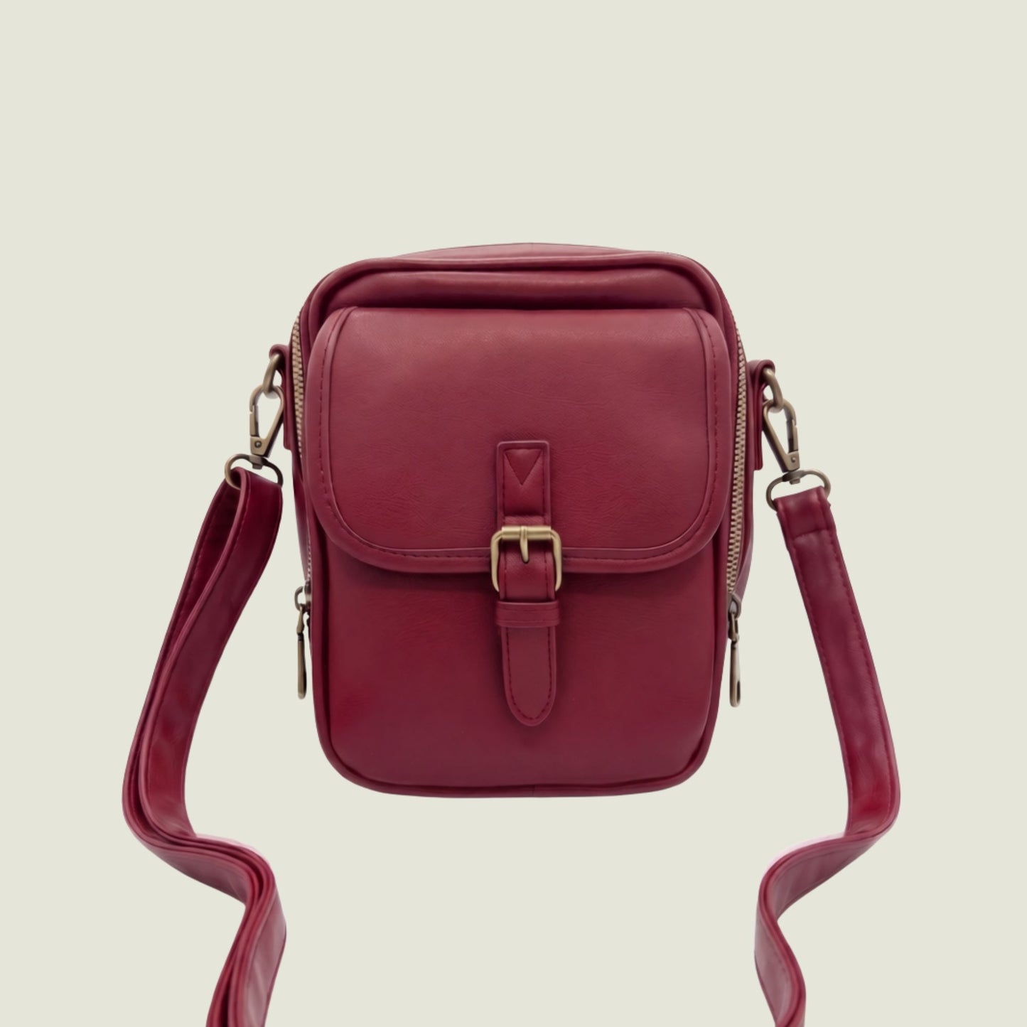 The Luxe Vegan Leather Crossbody