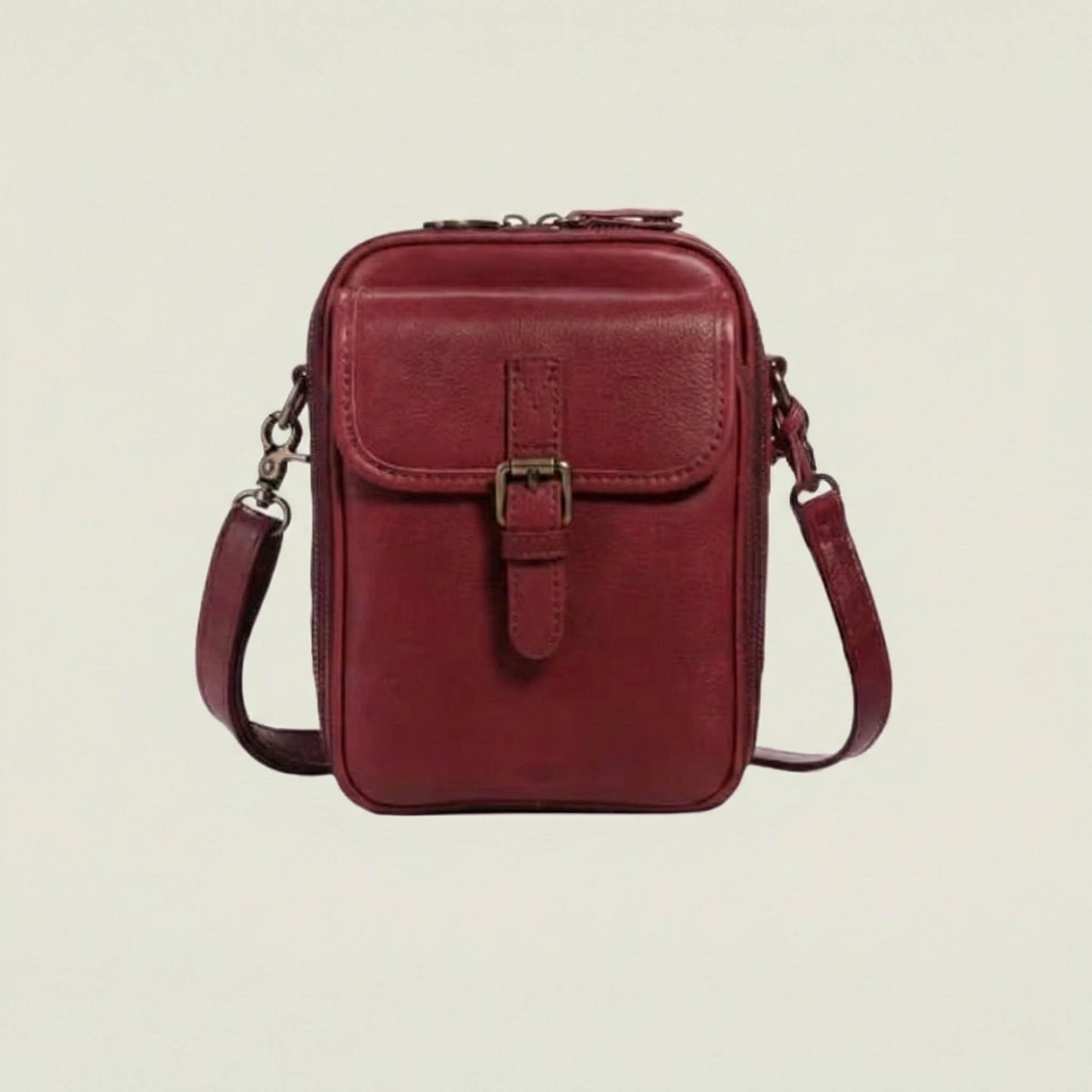 The Luxe Vegan Leather Crossbody