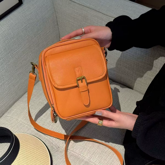 The Luxe Vegan Leather Crossbody v2